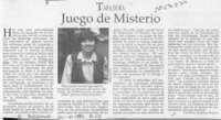Juego de misterio