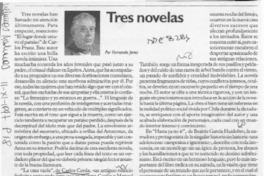 Tres novelas