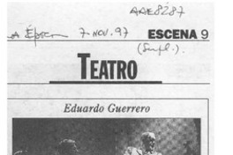 La ultima luna  [artículo] Eduardo Guerrero.