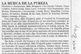 La mueca de la pureza  [artículo] Eduardo Guerrero.