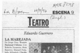 La marejada  [artículo] Eduardo Guerrero.