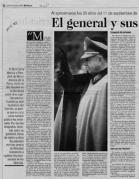 El general y sus escritores  [artículo] Andrés Lagos.
