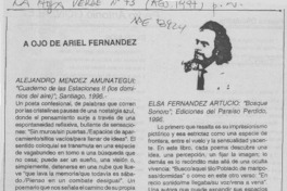 A ojo de Ariel Fernández