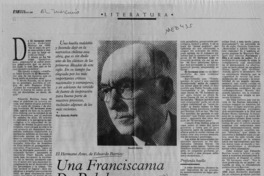 Una franciscanía de palabras