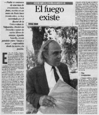 El fuego existe