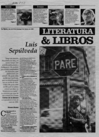 Luis Sepúlveda  [artículo] Bernard Magnier.