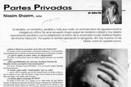 Partes privadas  [artículo] Andrea Vial.