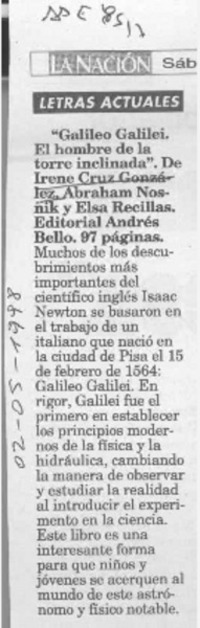 Letras actuales  [artículo].