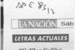 Letras actuales  [artículo].