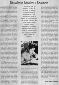 Españoles letrados y locuaces