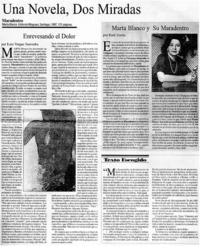 Marta Blanco y su maradentro