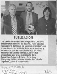 Publicación  [artículo].