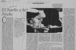 El sueño y la noche  [artículo] Otto Dörr.