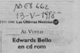 Edwards Bello en cd rom