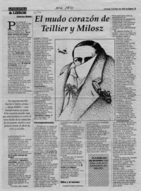 El mudo corazón de Teillier y Milosz  [artículo] Cristián Gómez.