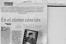 En el eterno corazón de Teillier  [artículo] Cristián Vila Riquelme.