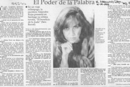 El poder de la palabra