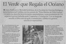 El verde que regala el océano  [artículo] Katia Schneider K.