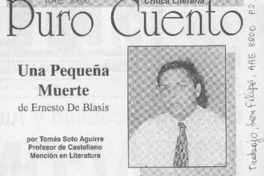 Puro cuento  [artículo] Tomás Soto Aguirre.