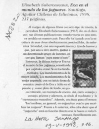 Eva en el mundo de los jaguares