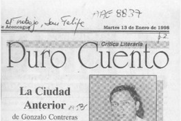 Puro cuento  [artículo] Tomás Soto Aguirre.