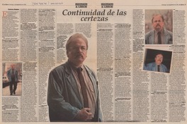 Continuidad de las certezas