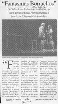 "Fantasmas borrachos"  [artículo].