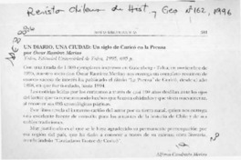 Un diario, una ciudad  [artículo] Alfonso Cuadrado Merino.