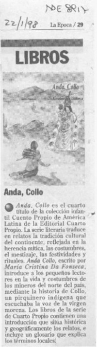 Anda, Collo  [artículo].