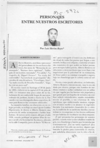 Personajes entre nuestros escritores