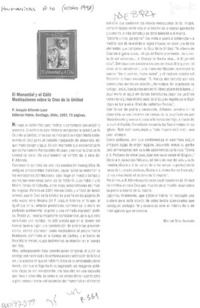 El manantial y el cáliz