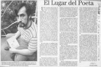 El lugar del poeta  [artículo] Patricio Tello.