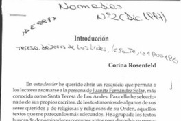 Introducción  [artículo] Corina Rosenfeld.