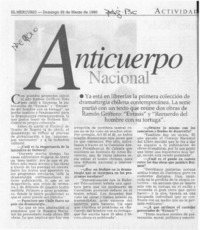 Anticuerpo nacional
