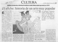 El afiche, historia de un arte muy popular