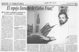 El Espejo literario de Carlos Franz  [artículo] M. R. T.