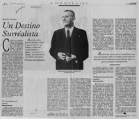 Un destino surrealista  [artículo] Enrique Campos Menéndez.