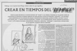 Crear en tiempos del "remake"