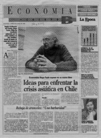 Ideas para enfrentar la crisis asiática en Chile