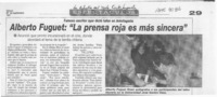 Alberto Fuguet, "La prensa roja es más sincera"  [artículo].
