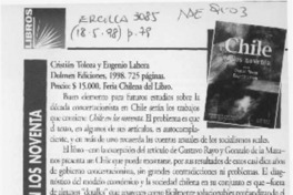 Chile en los noventa  [artículo] Luis Moulian.