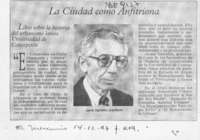 La Ciudad como anfitriona  [artículo].