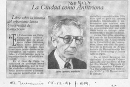 La Ciudad como anfitriona  [artículo].