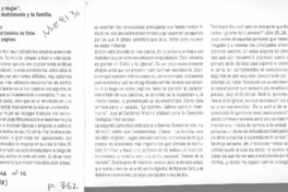 "Y los creó varón y mujer"  [artículo] J. G.