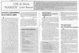 Los "rugidos" de María León Bascur