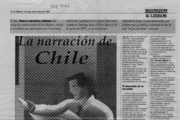 La narración de Chile  [artículo] Ricardo Cuadros.