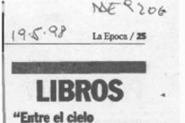 "Entre el cielo y el fuego"  [artículo].