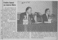 Foxley lanzó su nuevo libro  [artículo].