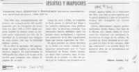 Jesuitas y mapuches  [artículo] Alberto Arraño.
