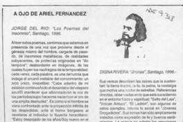 A ojo de Ariel Fernández  [artículo] Ariel Fernández.